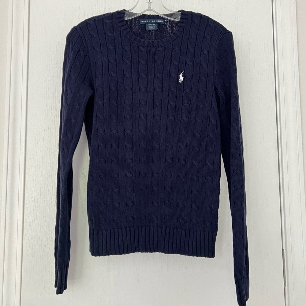 Ralph Lauren cable knit sweater